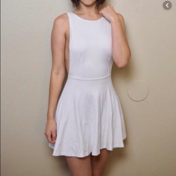 American Apparel white side boob dress - Picture 1 of 4